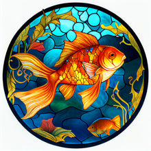 Load image into Gallery viewer, Flamingo Dolphin Cat Goldfish 30*30CM(Canvas) Full Round Drill Diamond Painting
