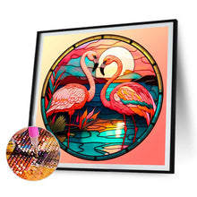 Load image into Gallery viewer, Flamingo Dolphin Cat Goldfish 30*30CM(Canvas) Full Round Drill Diamond Painting
