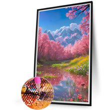 Load image into Gallery viewer, Landscape Flowers 40*60CM(Canvas) Full Round Drill Diamond Painting
