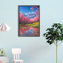 Load image into Gallery viewer, Landscape Flowers 40*60CM(Canvas) Full Round Drill Diamond Painting
