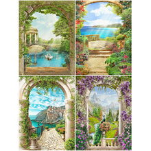 Load image into Gallery viewer, Landscape 30*40CM(Canvas) Full Round Drill Diamond Painting
