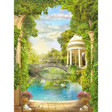 Load image into Gallery viewer, Landscape 30*40CM(Canvas) Full Round Drill Diamond Painting
