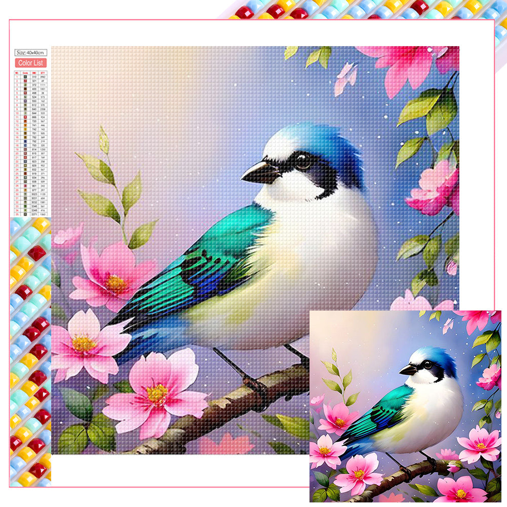 Bluebird 40X40CM(Picture) Full Square Drill Diamond Painting –  everydayecrafts