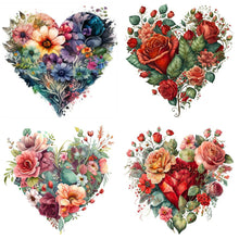 Load image into Gallery viewer, Love Flower 30*30CM(Canvas) Full Round Drill Diamond Painting
