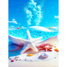 Load image into Gallery viewer, Hearts And Starfish 30*40CM(Canvas) Full Round Drill Diamond Painting
