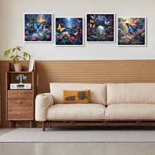 Load image into Gallery viewer, Garden Butterfly 30*30CM(Canvas) Full Round Drill Diamond Painting
