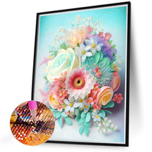 Load image into Gallery viewer, Roses And Bouquets 30*40CM(Canvas) Full Round Drill Diamond Painting
