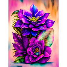 Load image into Gallery viewer, Gorgeous Flowers 30*40CM(Canvas) Full Round Drill Diamond Painting
