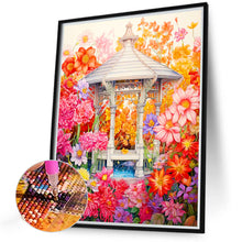 Load image into Gallery viewer, Courtyard And Corner 30*40CM(Canvas) Full Round Drill Diamond Painting
