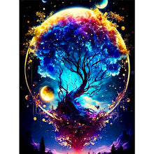 Load image into Gallery viewer, Fantasy Tree Of Life 30*40CM(Canvas) Full Round Drill Diamond Painting
