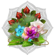 Load image into Gallery viewer, Mandala Bouquet 30*30CM(Canvas) Full Round Drill Diamond Painting
