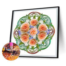 Load image into Gallery viewer, Mandala Bouquet 30*30CM(Canvas) Full Round Drill Diamond Painting
