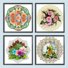 Load image into Gallery viewer, Mandala Bouquet 30*30CM(Canvas) Full Round Drill Diamond Painting
