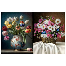 Load image into Gallery viewer, Fresh Bouquet 30*40CM(Canvas) Full Round Drill Diamond Painting
