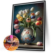 Load image into Gallery viewer, Fresh Bouquet 30*40CM(Canvas) Full Round Drill Diamond Painting
