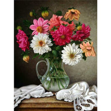 Load image into Gallery viewer, Fresh Bouquet 30*40CM(Canvas) Full Round Drill Diamond Painting
