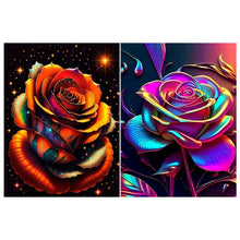 Load image into Gallery viewer, Glitter Rose 30*40CM(Canvas) Full Round Drill Diamond Painting
