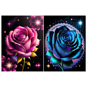 Glitter Rose 30*40CM(Canvas) Full Round Drill Diamond Painting