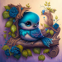 Load image into Gallery viewer, Sloth Little White Tiger Penguin Bluebird 30*30CM(Canvas) Full Round Drill Diamond Painting
