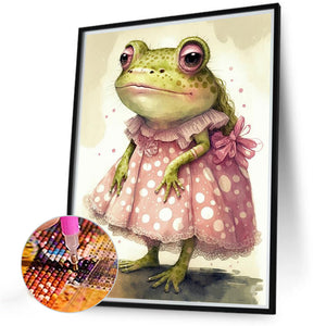Frog Princess 30*40CM(Canvas) Full Round Drill Diamond Painting