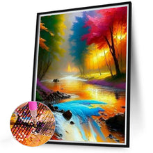 Load image into Gallery viewer, Colorful Landscape 30*40CM(Canvas) Full Round Drill Diamond Painting
