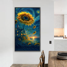 Load image into Gallery viewer, Sunflower 40*70CM(Picture) Full Round Drill Diamond Painting
