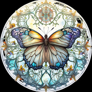 Butterfly 30*30CM(Canvas) Full Round Drill Diamond Painting