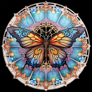 Butterfly 30*30CM(Canvas) Full Round Drill Diamond Painting