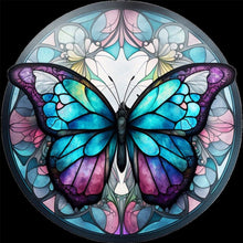 Load image into Gallery viewer, Butterfly 30*30CM(Canvas) Full Round Drill Diamond Painting
