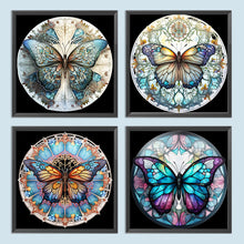 Load image into Gallery viewer, Butterfly 30*30CM(Canvas) Full Round Drill Diamond Painting
