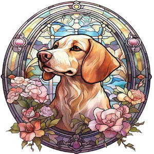 Puppy 30*30CM(Canvas) Full Round Drill Diamond Painting