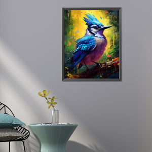 Bluebird 40*50CM(Canvas) Full Round Drill Diamond Painting
