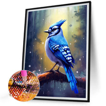 Load image into Gallery viewer, Bluebird 40*50CM(Canvas) Full Round Drill Diamond Painting
