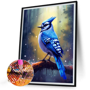 Bluebird 40*50CM(Canvas) Full Round Drill Diamond Painting