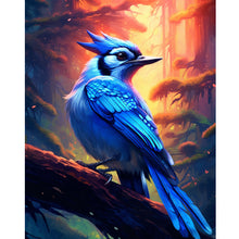 Load image into Gallery viewer, Bluebird 40*50CM(Canvas) Full Round Drill Diamond Painting

