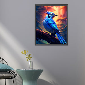 Bluebird 40*50CM(Canvas) Full Round Drill Diamond Painting