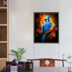 Bluebird 40*50CM(Canvas) Full Round Drill Diamond Painting