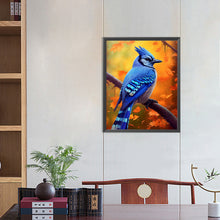 Load image into Gallery viewer, Bluebird 40*50CM(Canvas) Full Round Drill Diamond Painting
