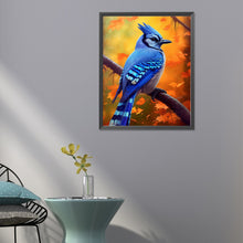 Load image into Gallery viewer, Bluebird 40*50CM(Canvas) Full Round Drill Diamond Painting
