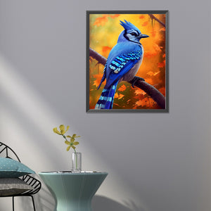 Bluebird 40*50CM(Canvas) Full Round Drill Diamond Painting