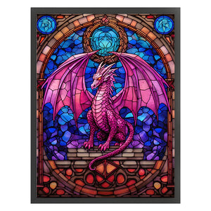 Stained Glass (40*55CM) 14CT 2 Stamped Cross Stitch