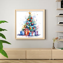 Load image into Gallery viewer, Christmas Tree (50*50CM) 11CT 3 Stamped Cross Stitch
