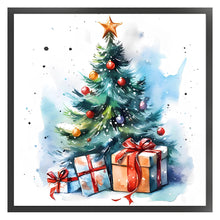 Load image into Gallery viewer, Christmas Tree (50*50CM) 11CT 3 Stamped Cross Stitch
