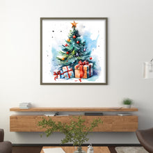 Load image into Gallery viewer, Christmas Tree (50*50CM) 11CT 3 Stamped Cross Stitch
