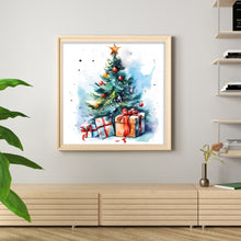 Load image into Gallery viewer, Christmas Tree (50*50CM) 11CT 3 Stamped Cross Stitch
