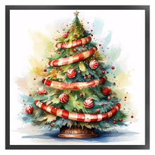 Load image into Gallery viewer, Christmas Tree (50*50CM) 11CT 3 Stamped Cross Stitch
