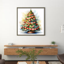 Load image into Gallery viewer, Christmas Tree (50*50CM) 11CT 3 Stamped Cross Stitch
