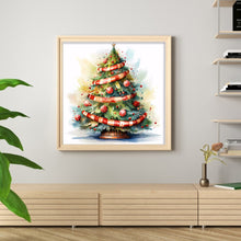 Load image into Gallery viewer, Christmas Tree (50*50CM) 11CT 3 Stamped Cross Stitch
