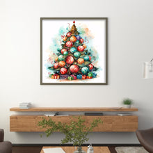 Load image into Gallery viewer, Christmas Tree (50*50CM) 11CT 3 Stamped Cross Stitch
