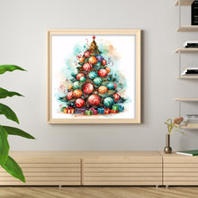 Load image into Gallery viewer, Christmas Tree (50*50CM) 11CT 3 Stamped Cross Stitch
